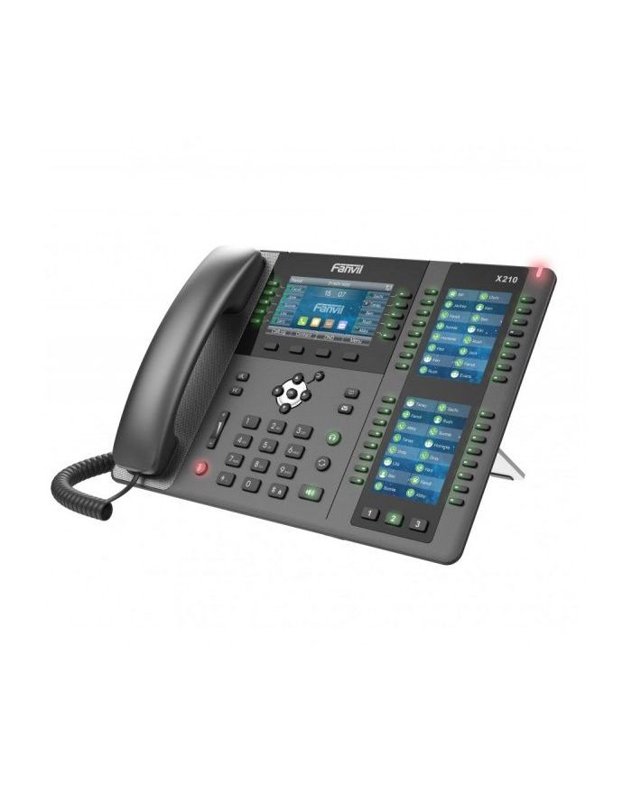 VoIP-телефон Fanvil X210 черный электронный переключатель ehs jabra ehs link dhsg для телефонов avaya серии 1600 6900 14201 35