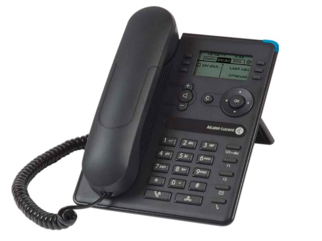 Системный телефон Alcatel-Lucent 8008 (3MG08010AA) черный