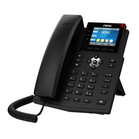 VoIP-телефон Fanvil X3U черный - фото 1