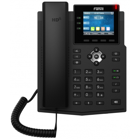 VoIP-телефон Fanvil X3U черный - фото 2