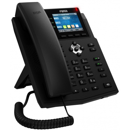 VoIP-телефон Fanvil X3U черный - фото 3