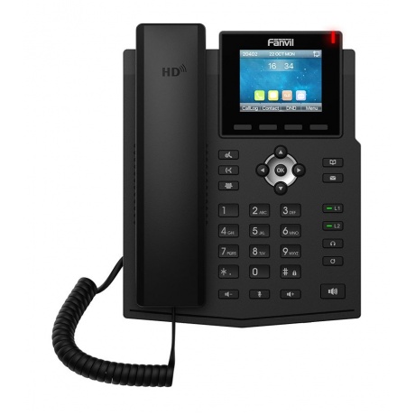 VoIP-телефон Fanvil X3SG черный - фото 1