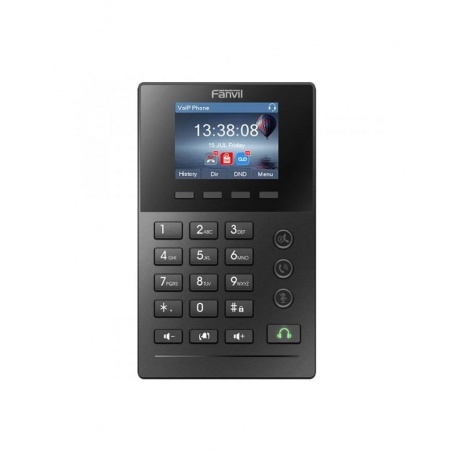 VoIP-телефон Fanvil X2P черный - фото 4