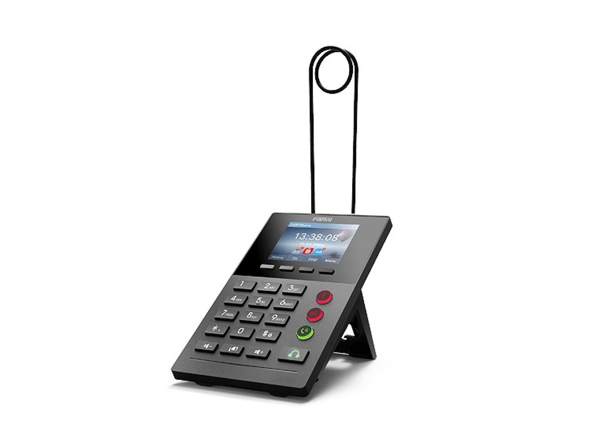 цена VoIP-телефон Fanvil X2P черный
