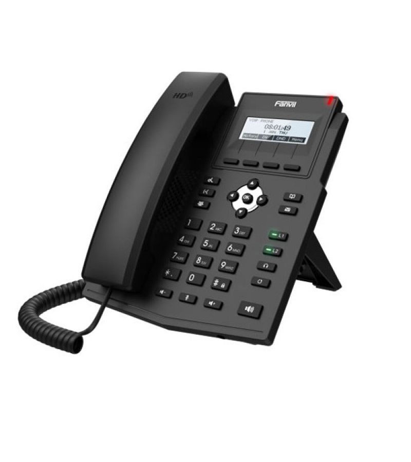 VoIP-телефон Fanvil X1SP черный voip телефон grandstream grp 2601p 2 линии 2 sip аккаунта poe grp 2601p