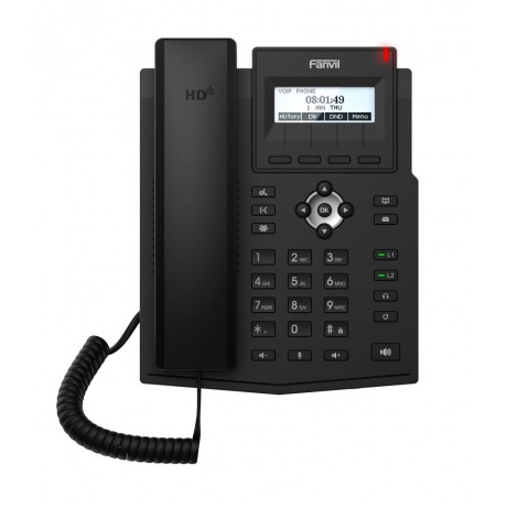 VoIP-телефон Fanvil X1S черный - фото 1
