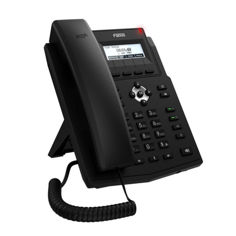 VoIP-телефон Fanvil X1S черный - фото 4