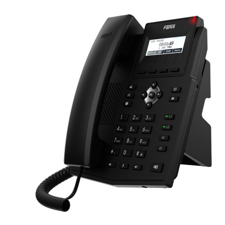 VoIP-телефон Fanvil X1S черный - фото 6