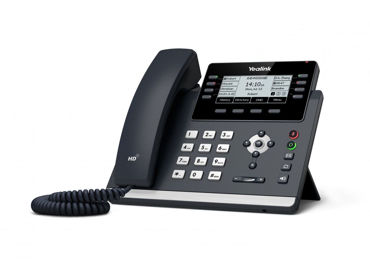 VoIP-телефон Yealink SIP-T43U телефон ip yealink sip t57w серый
