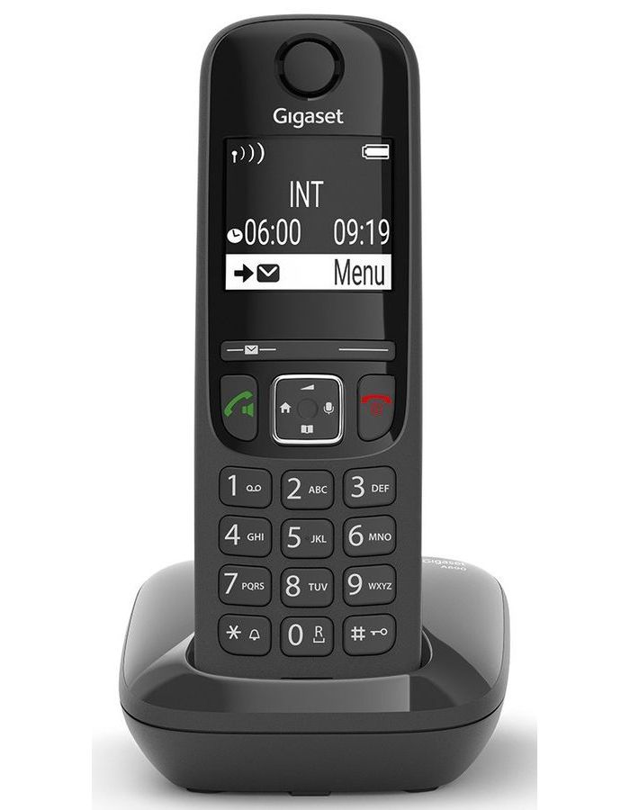 Радиотелефон Gigaset AS690 Black репитер gigaset s30853 h603 r101