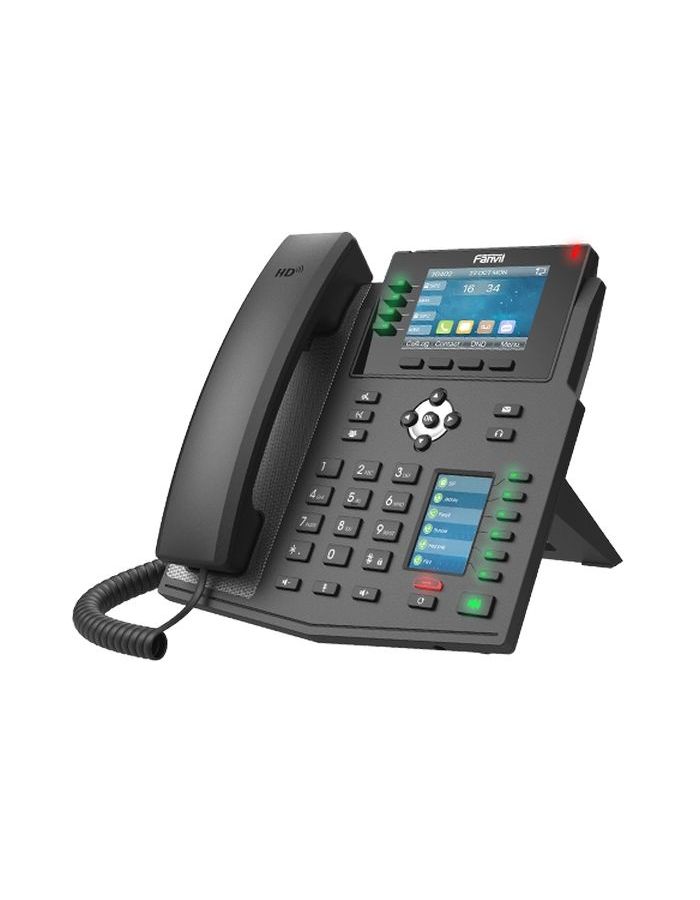 цена VoIP-телефон IP Fanvil X5U черный