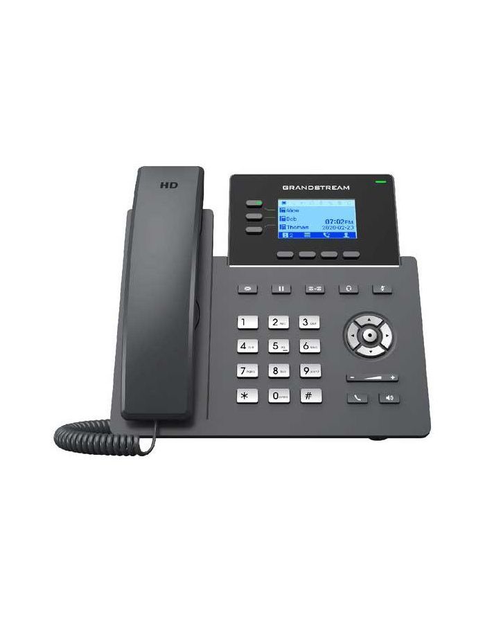 VoIP-телефон Grandstream GRP2603P черный sip телефон grandstream grp2603p без б п