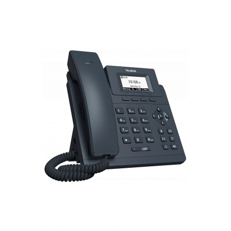 VoIP-телефон Yealink SIP-T30P without PSU черный - фото 2