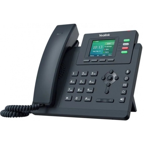 Телефон Yealink SIP-T33G SIP-телефон, 4 аккаунта, цветной экран, PoE, GigE - фото 1