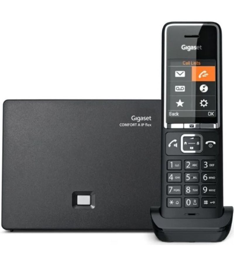 Телефон IP Gigaset COMFORT 550A IP FLEX RUS черный / S30852-H3031-S304