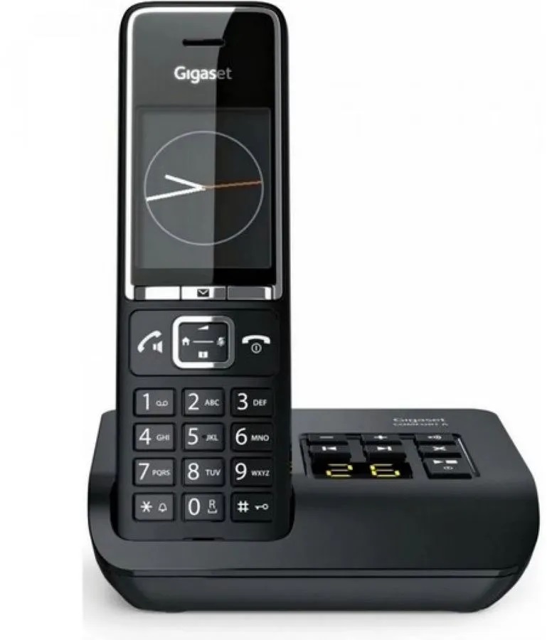 Радиотелефон Gigaset Comfort 550A Rus черный (S30852-H3021-S304) р телефон dect gigaset a270 sys rus белый аон