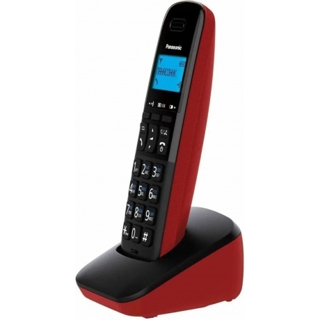 Радиотелефон Panasonic KX-TGB610RUR красный - фото 2
