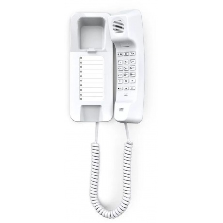 Телефон проводной Gigaset Desk 200 POL/HUN белый (S30054-H6539-S202) - фото 2