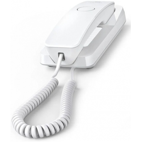 Телефон проводной Gigaset Desk 200 POL/HUN белый (S30054-H6539-S202) - фото 3