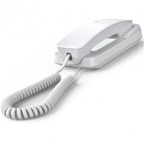Телефон проводной Gigaset Desk 200 POL/HUN белый (S30054-H6539-S202) - фото 4