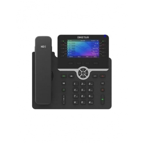 Телефон IP Dinstar C66GP черный - фото 2