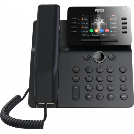 Телефон IP Fanvil V64 черный - фото 3