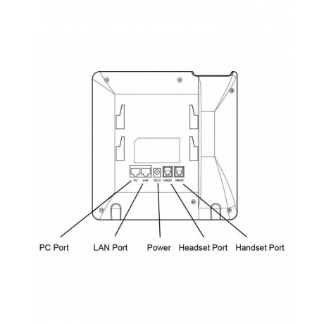 Телефон IP Grandstream GXP-2135 черный - фото 2