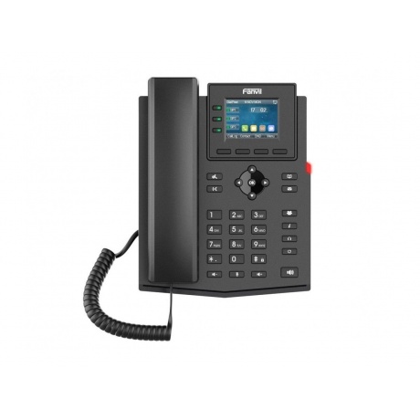 Телефон IP Fanvil X303P черный - фото 2