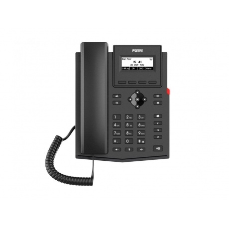 Телефон IP Fanvil X301G черный - фото 2