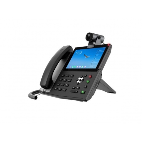 Телефон IP Fanvil X7A+CM60 черный - фото 1