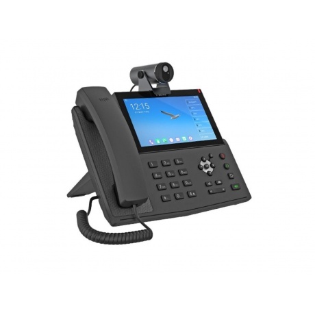 Телефон IP Fanvil X7A+CM60 черный - фото 3