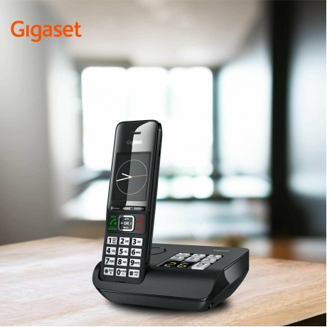 Телефон IP Gigaset COMFORT 550A IP FLEX RUS черный (S30852-H3031-S304) - фото 4