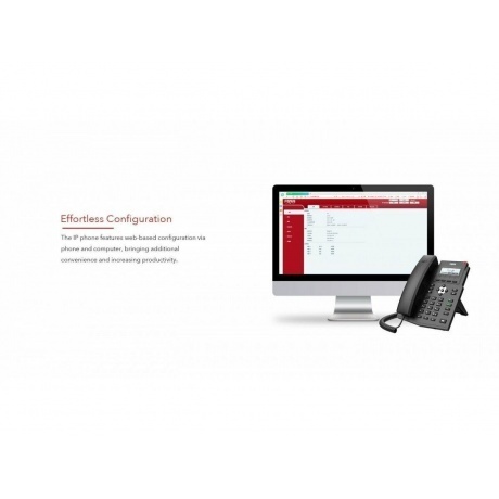 Телефон IP Fanvil X1SG черный - фото 15