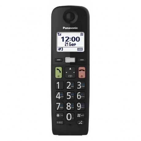Радиотелефон Panasonic KX-TGU110RUB черный - фото 3