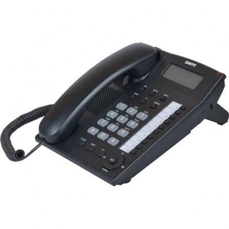 Телефон проводной SANYO RA-S517B черный - фото 5