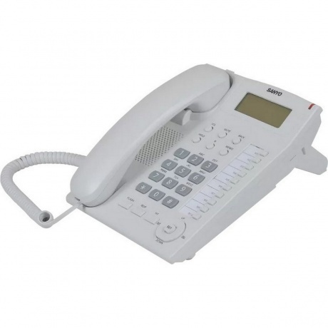 Телефон проводной SANYO RA-S517W белый - фото 5