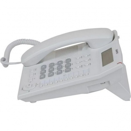 Телефон проводной SANYO RA-S517W белый - фото 6