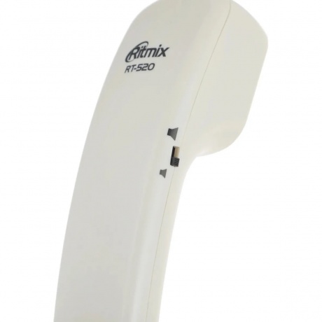 Телефон проводной Ritmix RT-520 слоновая кость - фото 5