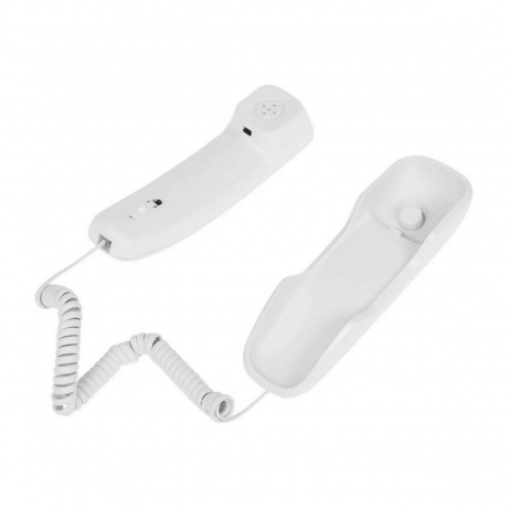 Телефон проводной Ritmix RT-010 белый - фото 3