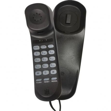 

Телефон проводной Ritmix RT-002 черный