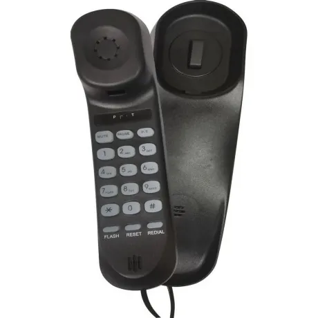 Телефон проводной Ritmix RT-002 черный