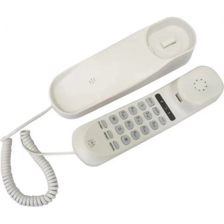 Телефон проводной Ritmix RT-002 белый - фото 11