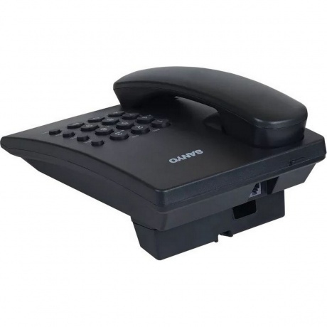 Телефон проводной SANYO RA-S204B черный - фото 6