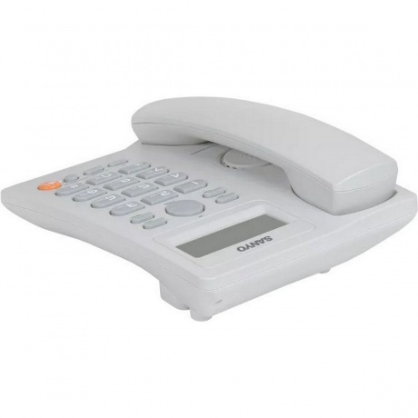 Телефон проводной SANYO RA-S306W белый - фото 7