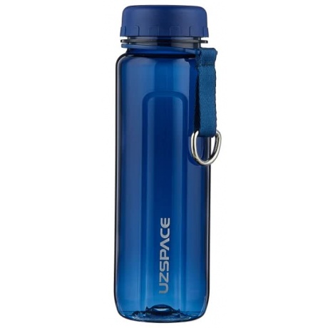 Бутылка для воды с сеточкой UZSPACE тритан, 6002, Темно-синий, 500 мл - фото 1