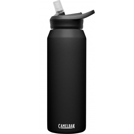 Бутылка спортивная CamelBak eddy+ (1 литр), черная - фото 1