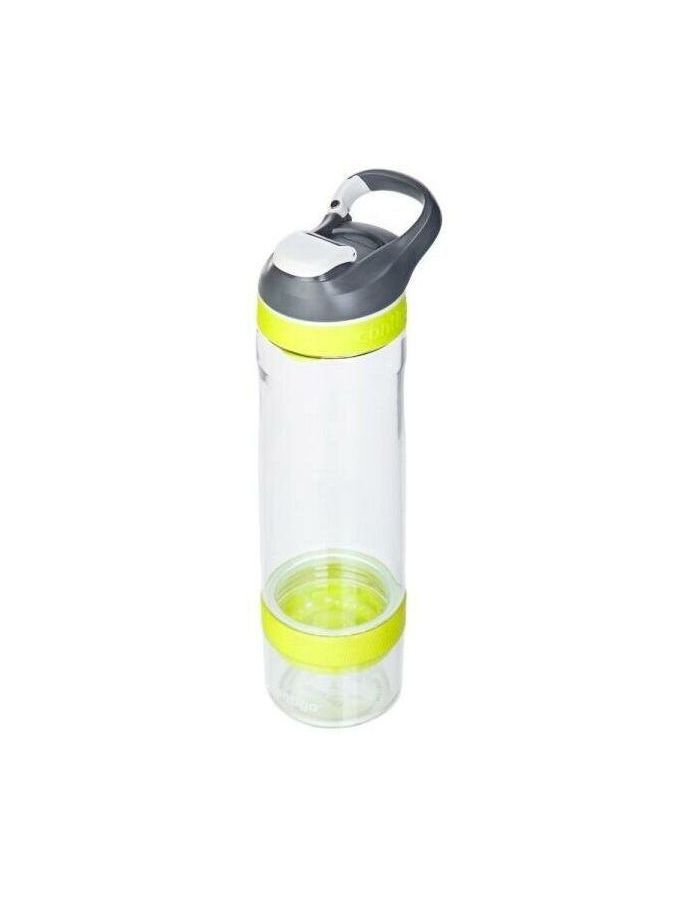 Бутылка Contigo Cortland Infuser 0.72л прозрачный/желтый пластик (2095015) аксессуар для велосипеда contigo cortland розовый пластик 2137560 бутылка