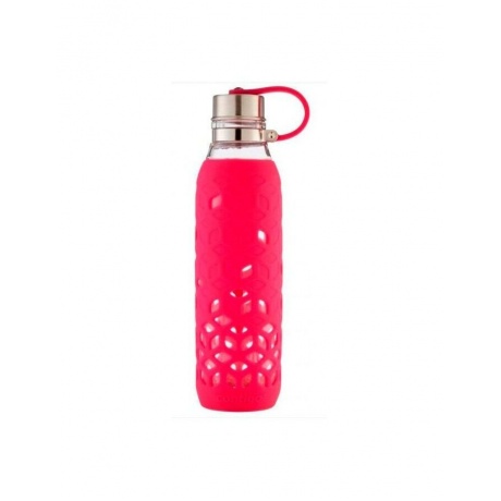 Бутылка Contigo Purity 0.59л розовый стекло/силикон (2095681) - фото 1