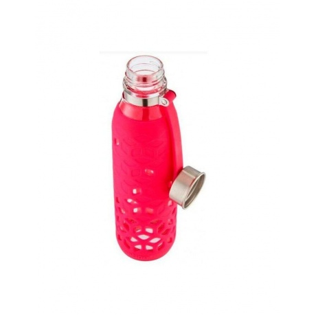 Бутылка Contigo Purity 0.59л розовый стекло/силикон (2095681) - фото 3