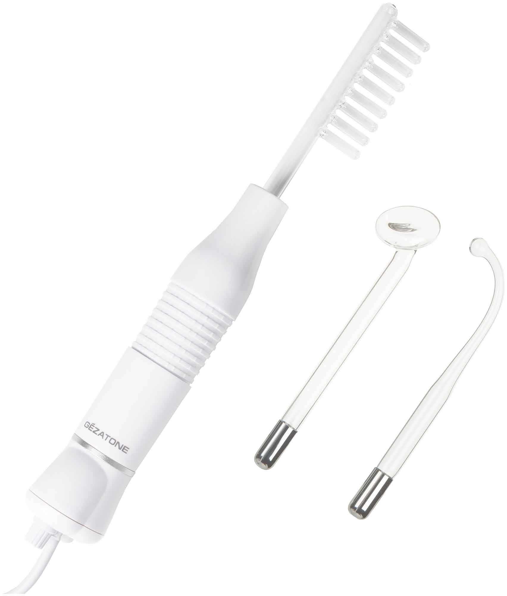 Оборудование для дарсонвальной терапии (3 насадки), белый Gezatone BP-7000